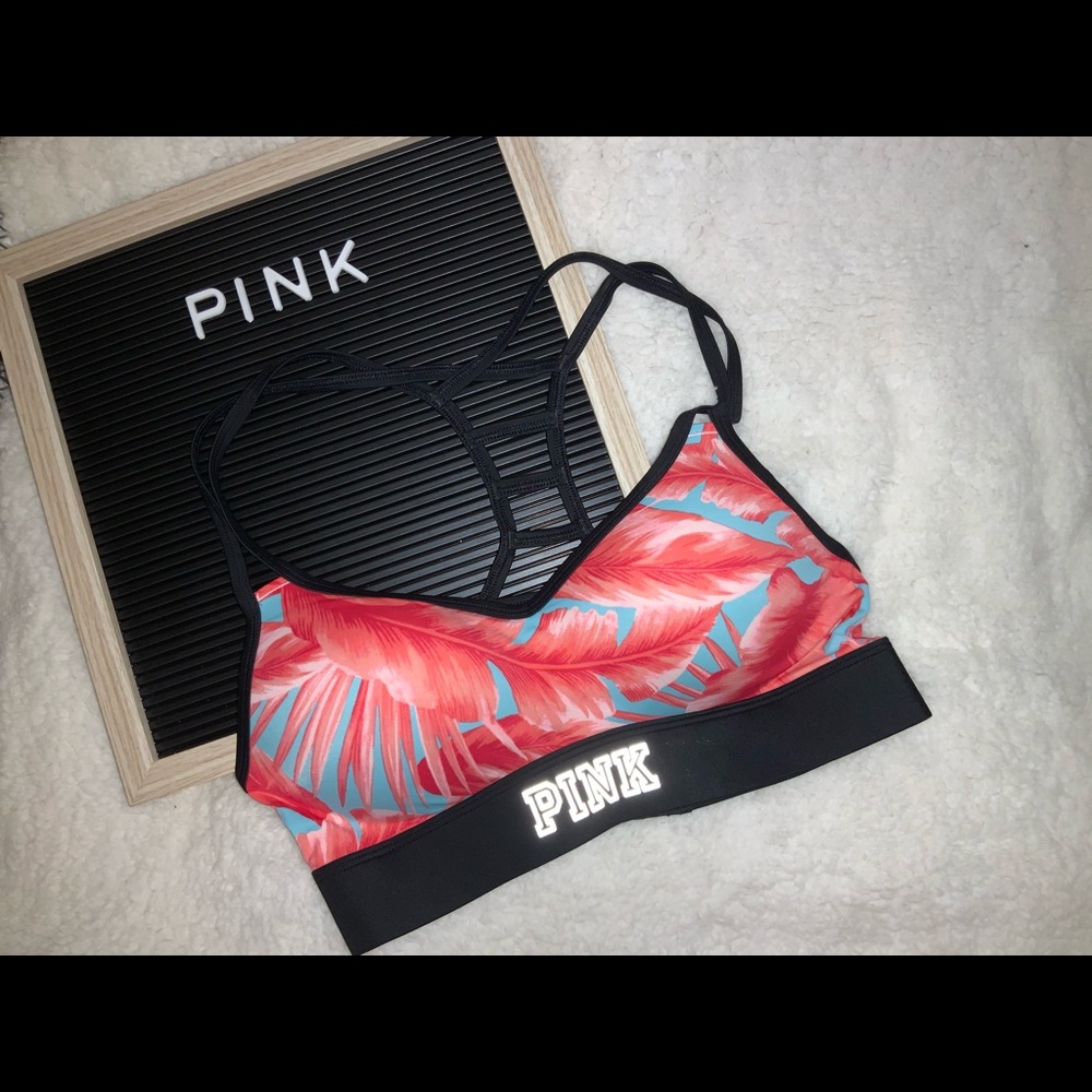 PINK Victoria’s Secret Sports Bra NWOT